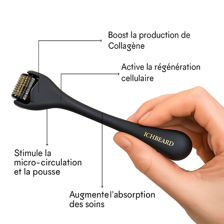 Dermaroller ICHBEARD™ - 0,5mm